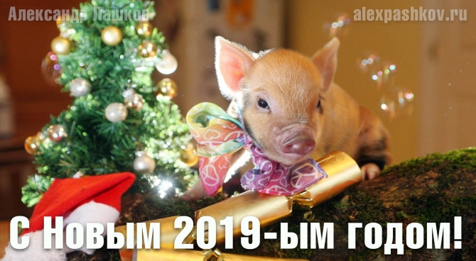 Дорогие друзья, поздравляю вас с Новым Годом!