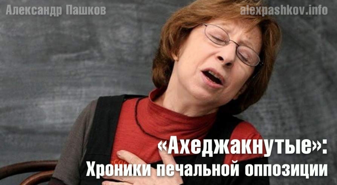 &laquo;Ахеджакнутые&raquo;: хроники печальной оппозиции